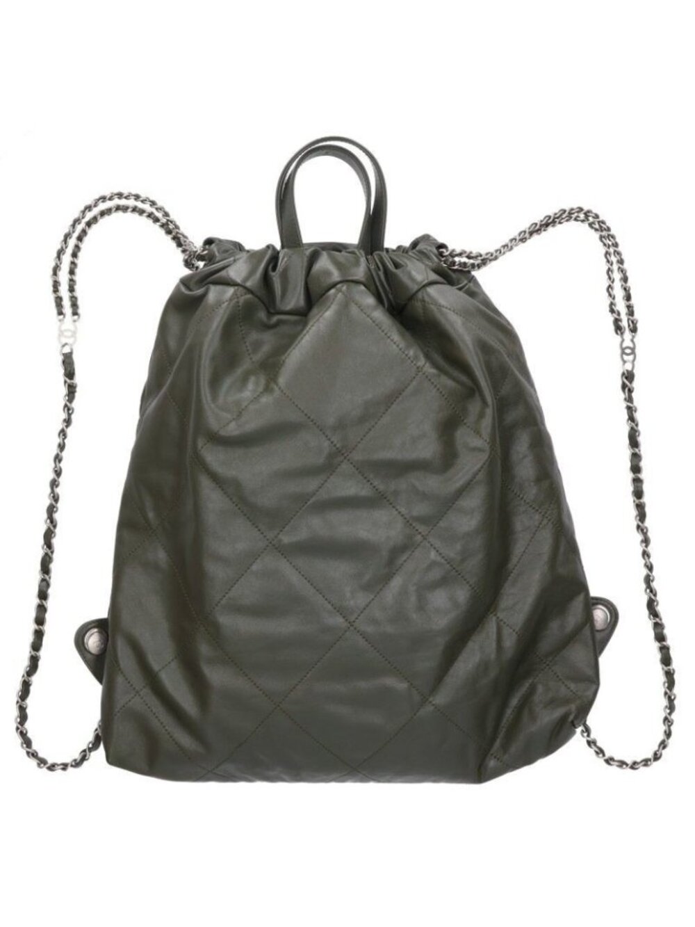 Chanel 22 Large Shiny Calfskin Backpack